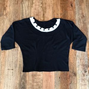 Vintage 50s cropped sweater